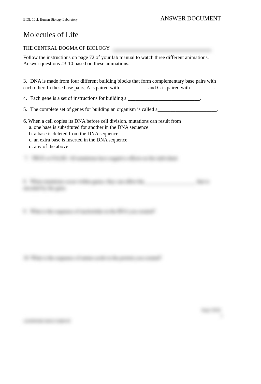 Molecules of Life - answer doc (2).doc_d6xu5rx4w6u_page1