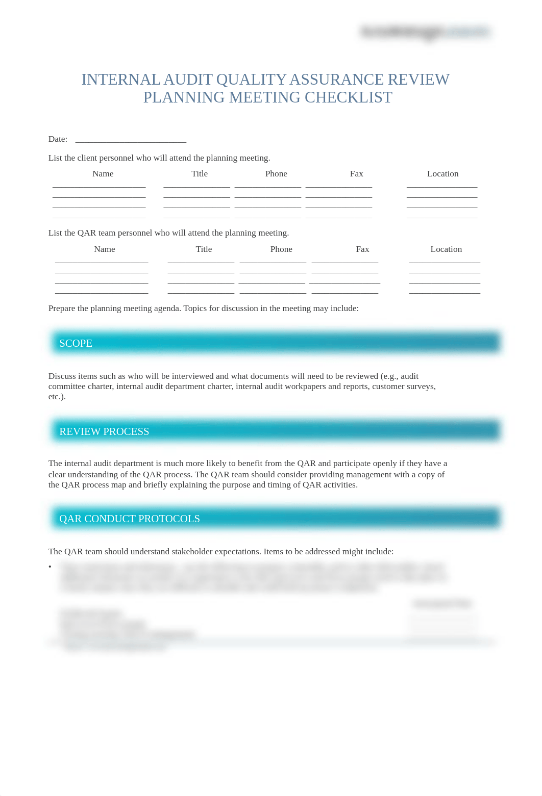 Internal Audit Quality Assurance Review Planning Meeting Checklist.docx_d6xxku0e5sf_page1