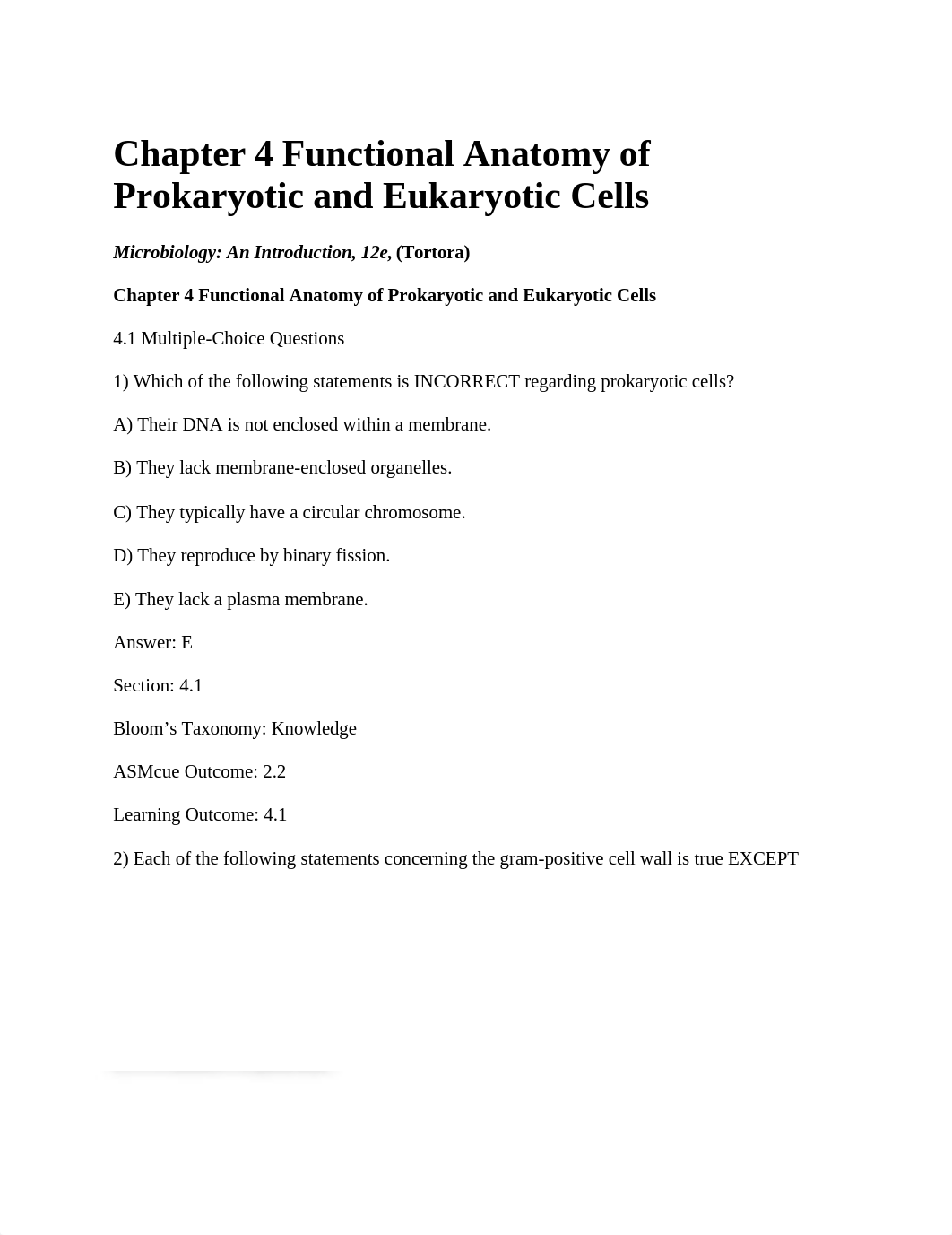 Chapter 4 Functional Anatomy of Prokaryotic and Eukaryotic Cells_d6y40h7urvv_page1