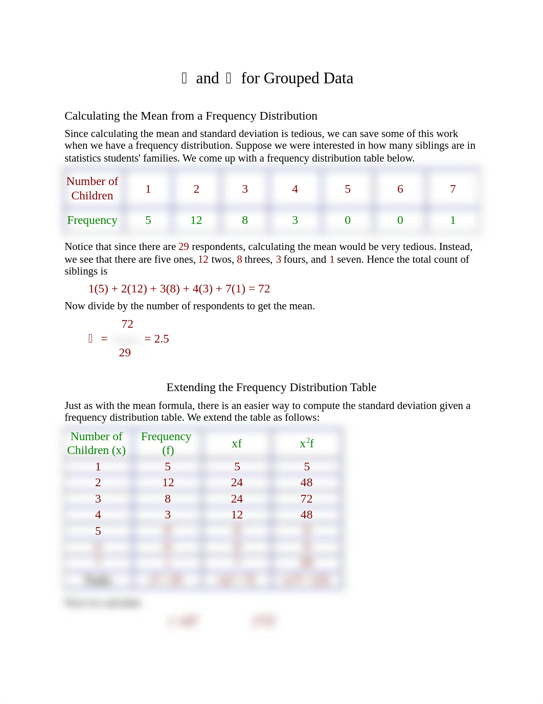 Mean and Standard Deviation For Grouped Data_d6y84r4hmas_page1