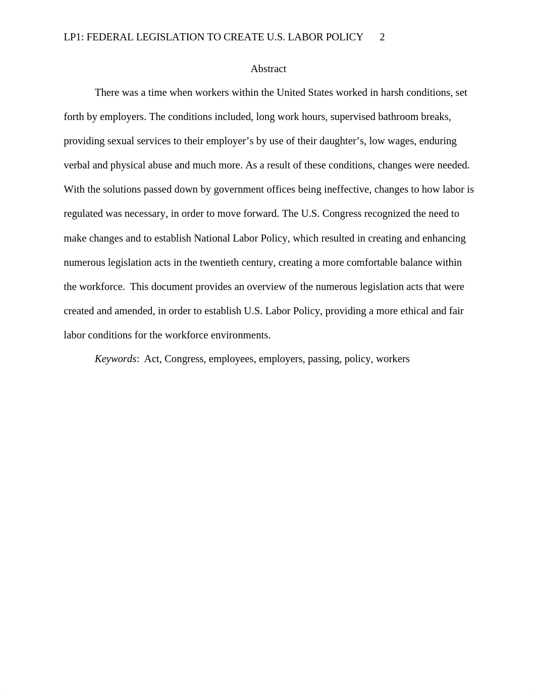 LP1; Federal Legislation to Create U.S. Labor Policy;.docx_d6yboyc8tnb_page2