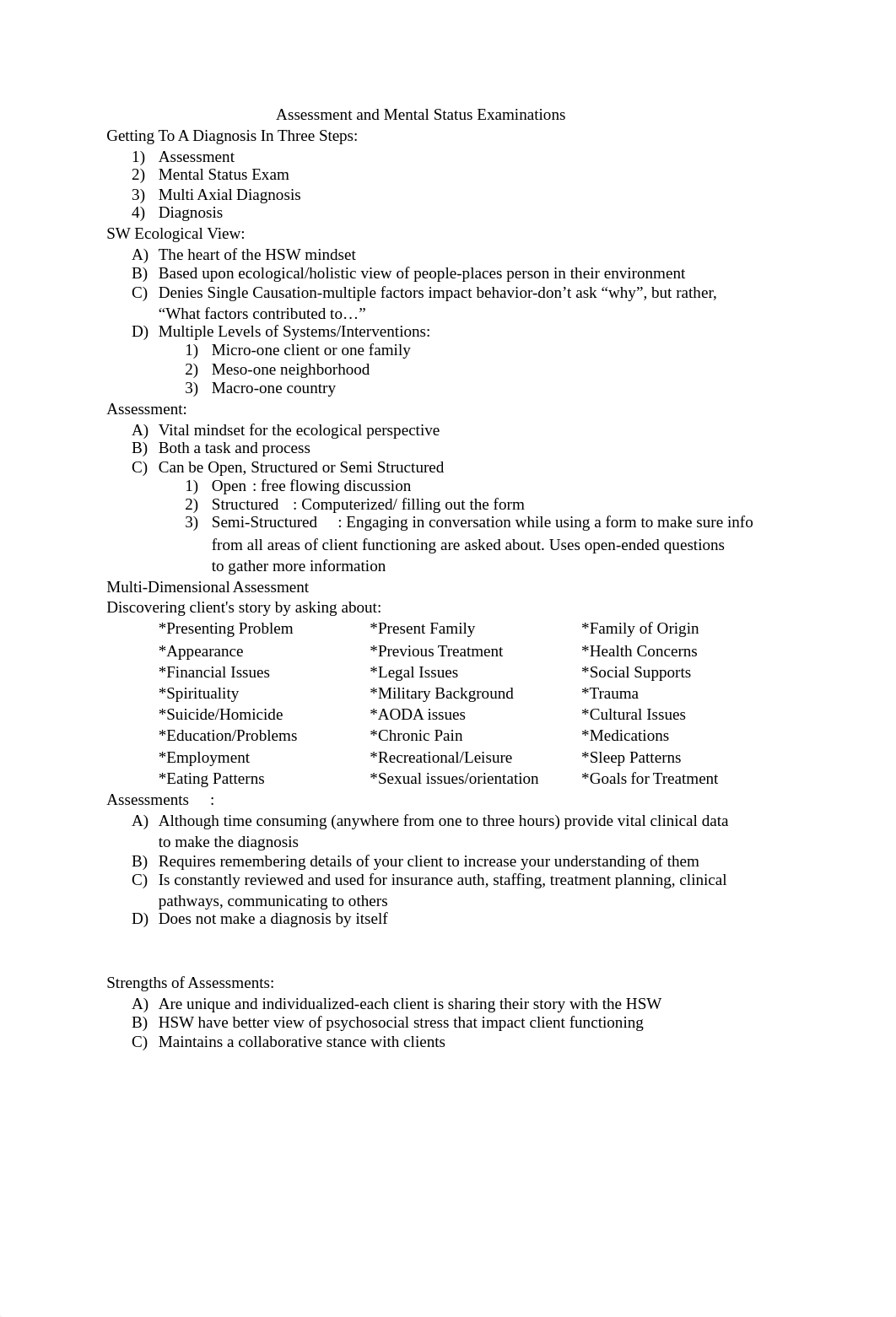 Assessment and Mental Status Exams for MHSA_d6yod34g5i0_page1