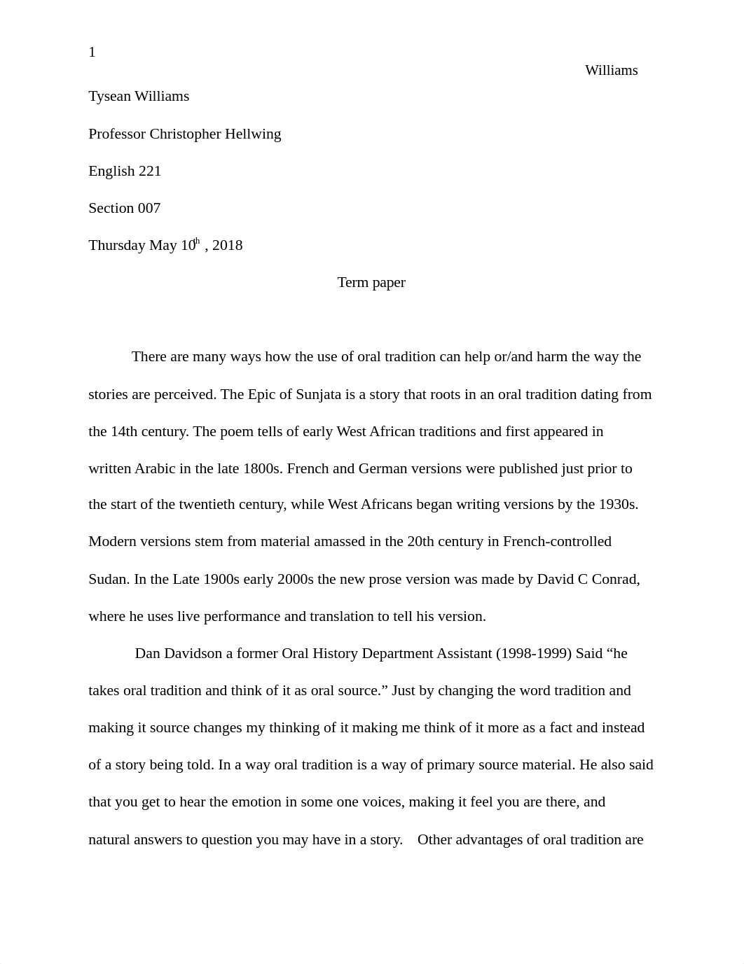 Tysean Williams lit paper.docx_d6yykfd4gto_page1