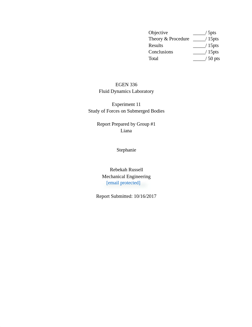 Fluids Lab 11-Study of Forces on Submerged Bodies.docx_d6zjtaw8ww6_page1