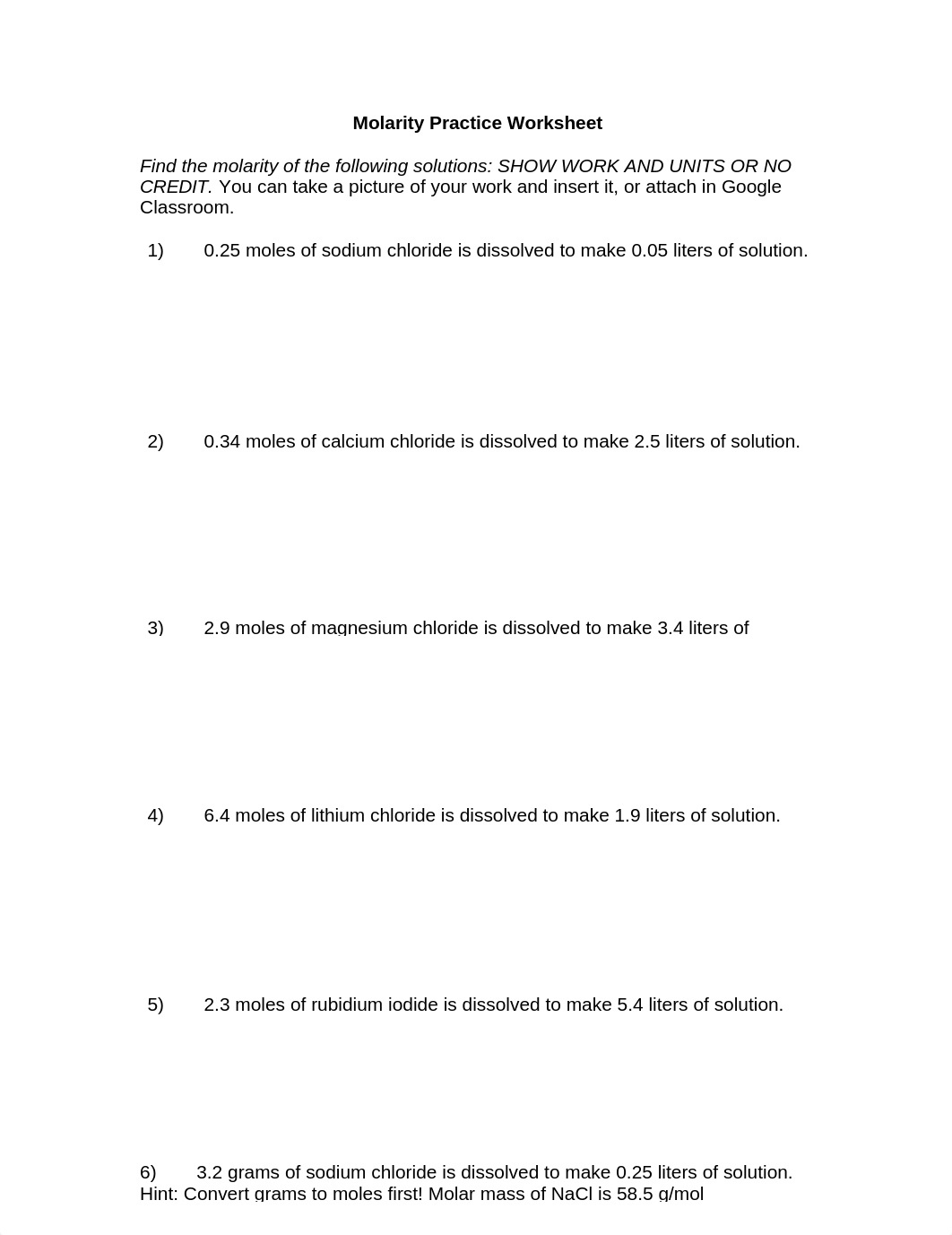 - Molarity practice easy.docx_d6zrxl3ripg_page1