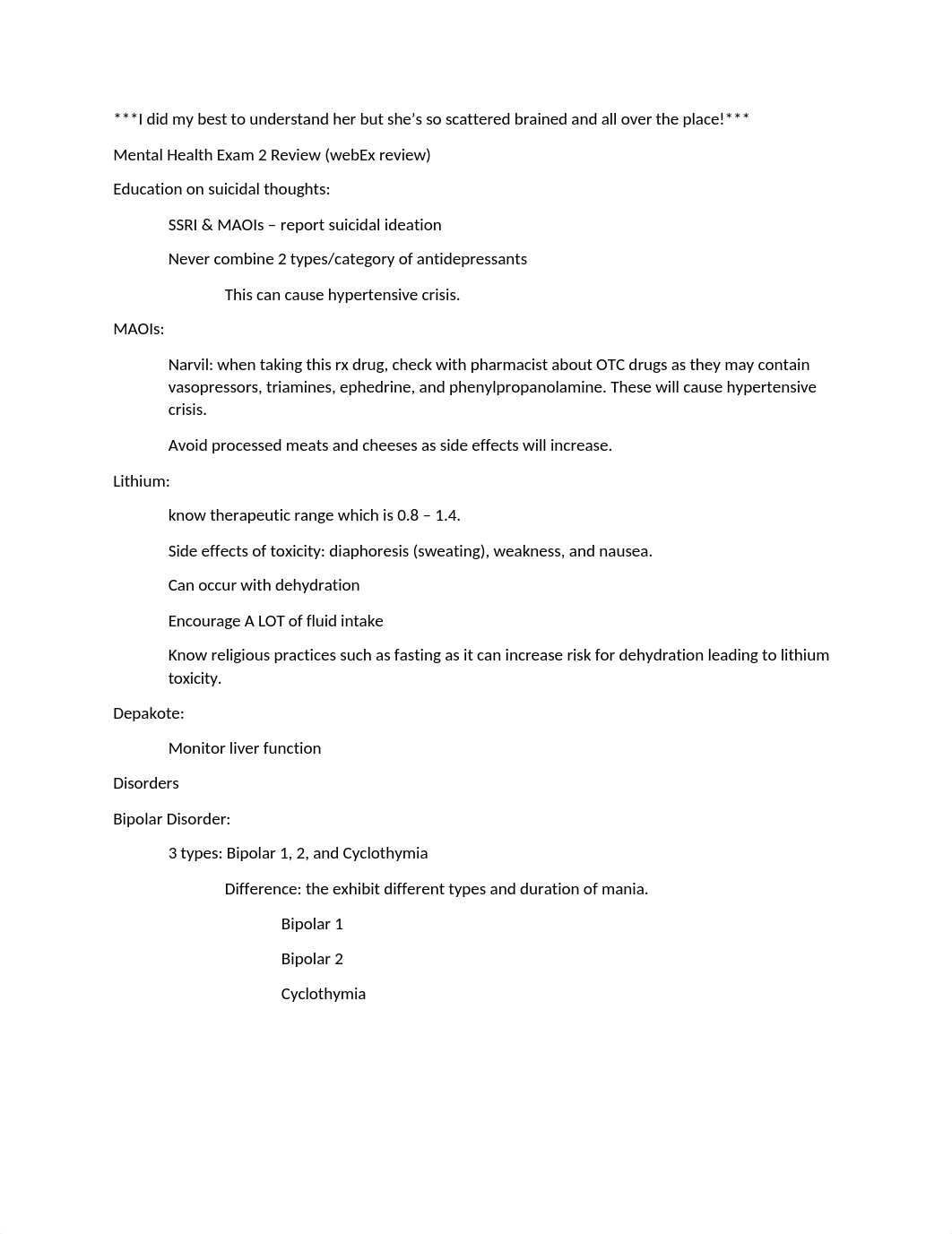 Mental Health Exam 2 Review.docx_d6zwte3n8zw_page1