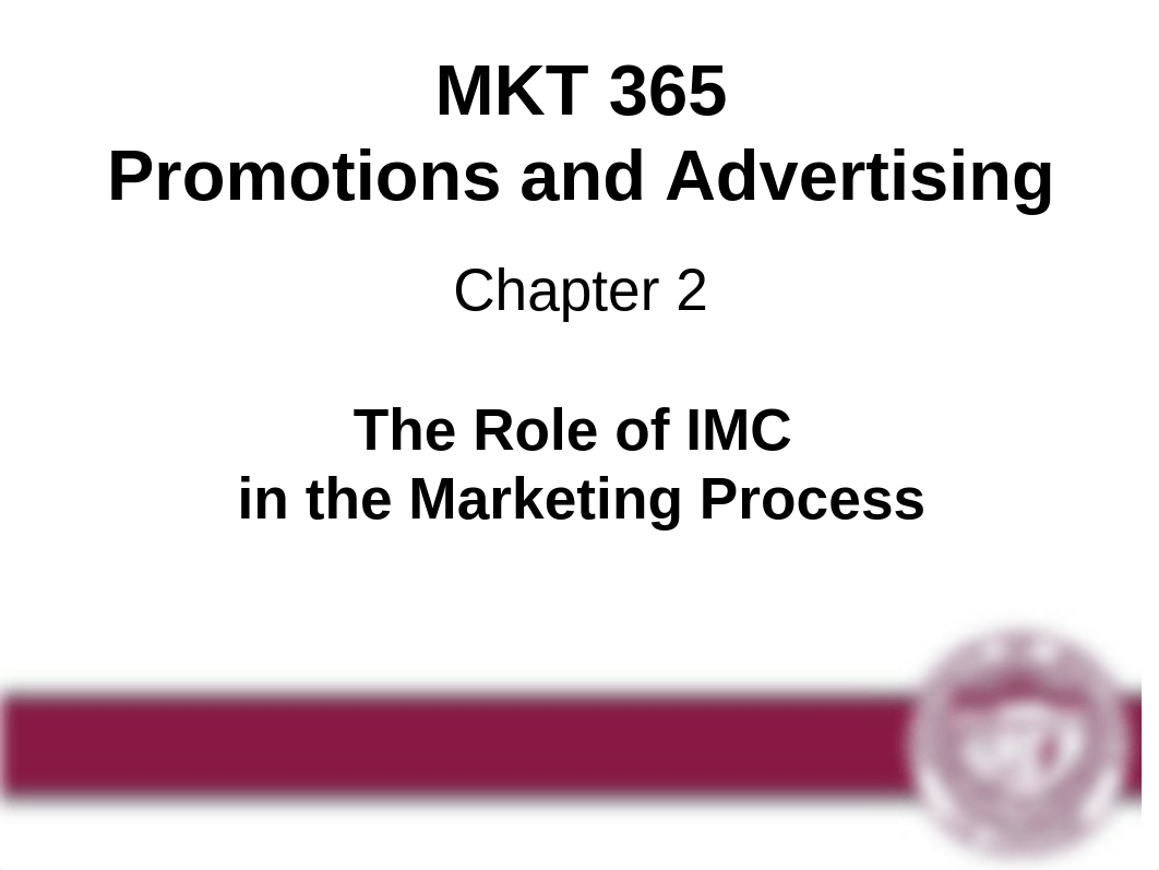 Chapter 2: The Role of IMC in the Marketing Process_d6zz2rhjqwx_page1