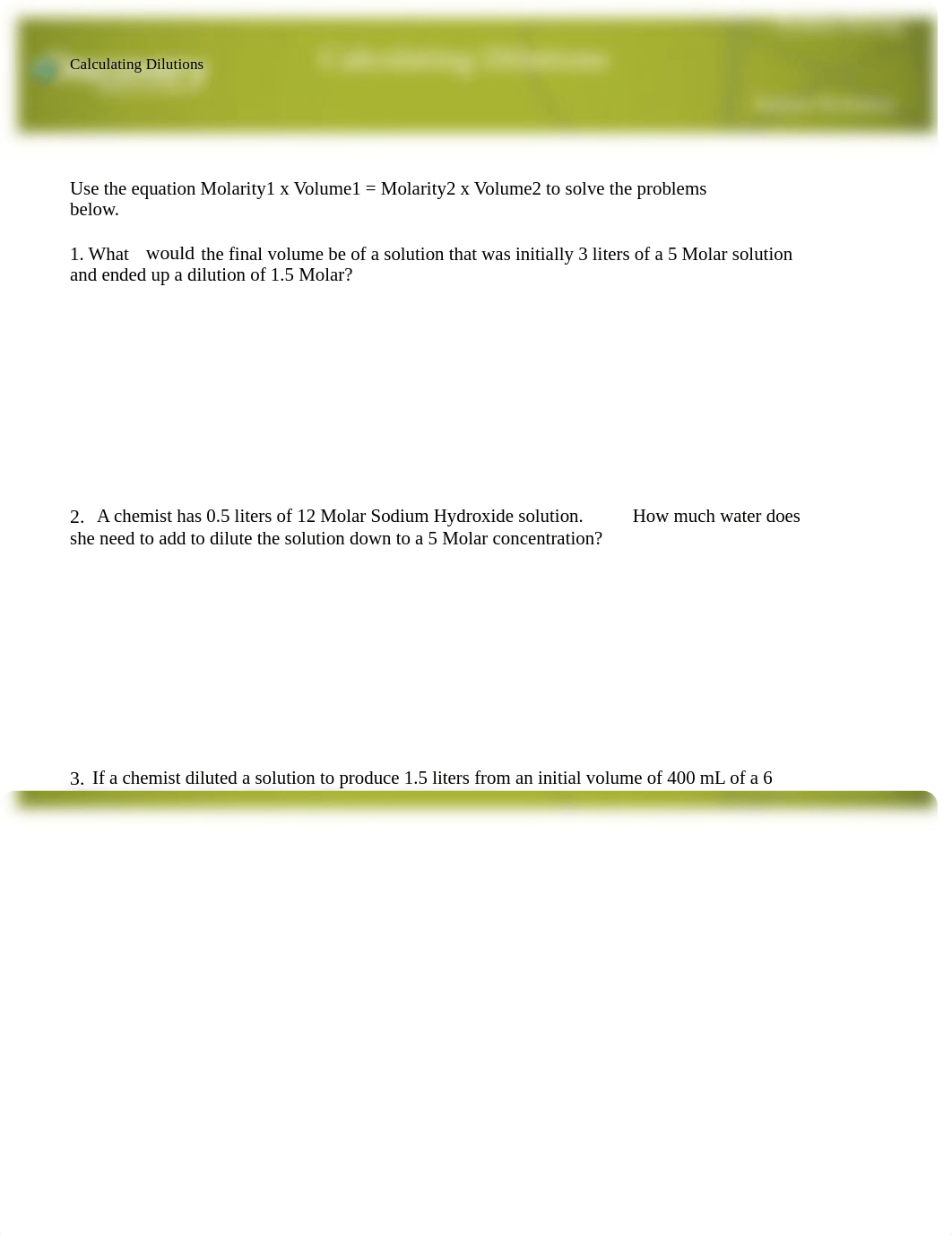 03_Discovery Problem_Set___Calculating_Dilutions.pdf_d706pjnv5r9_page1