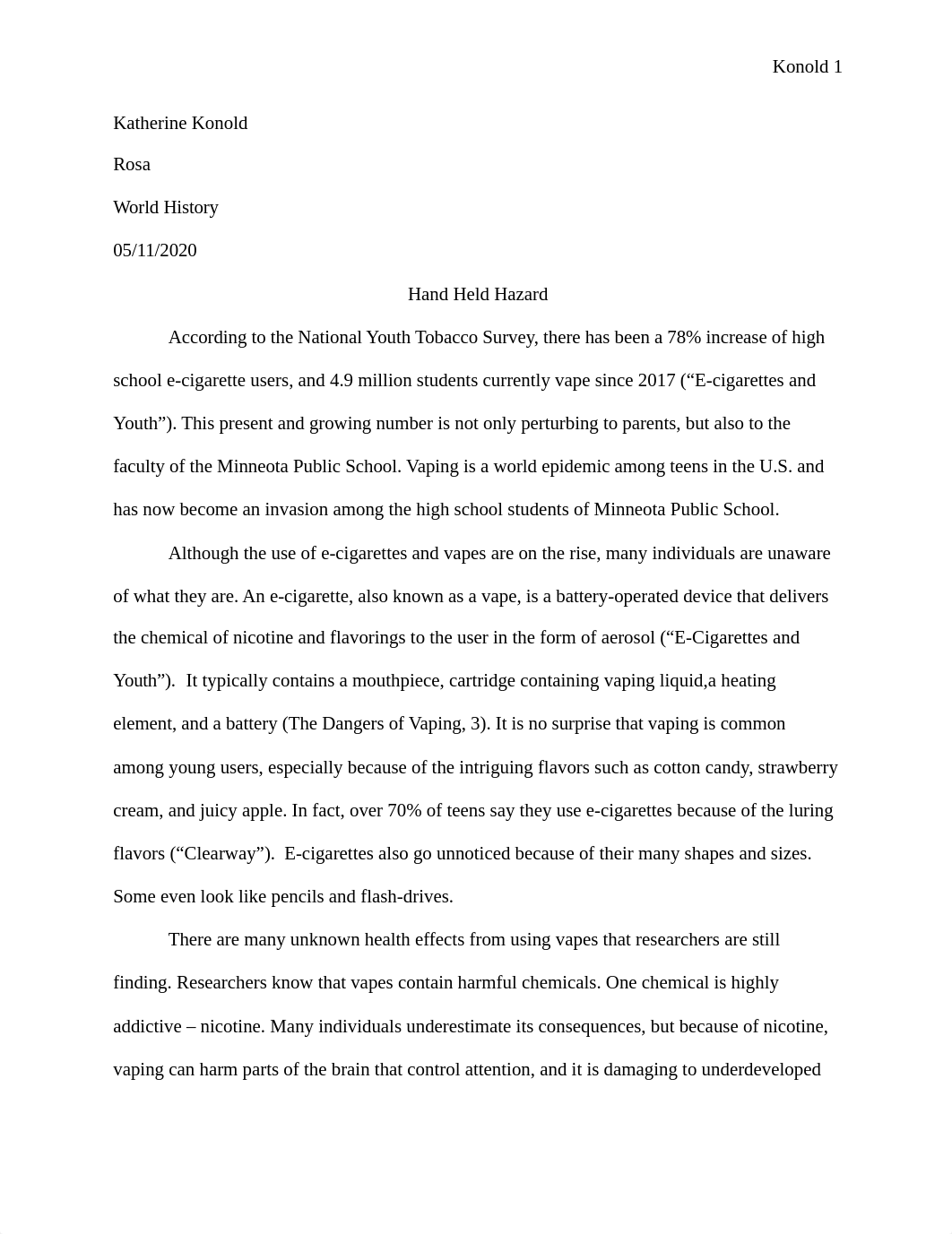 Vaping Research Paper Rosa -- Katherine Konold.docx_d70p5kpz6mz_page1