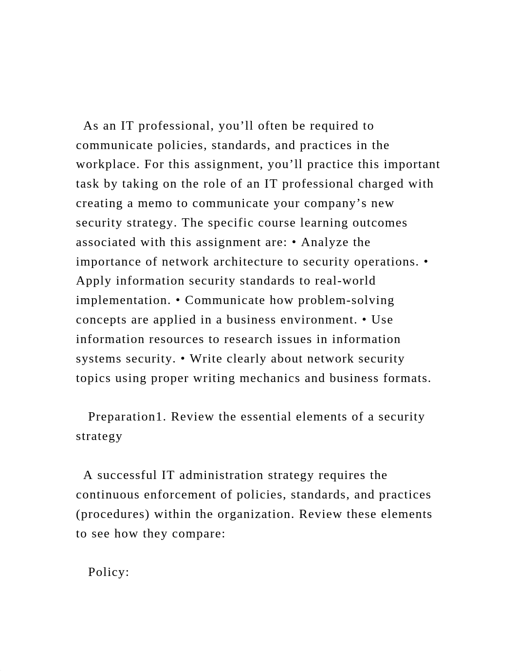 As an IT professional, you'll often be required to communicate .docx_d70t2fn28ub_page2