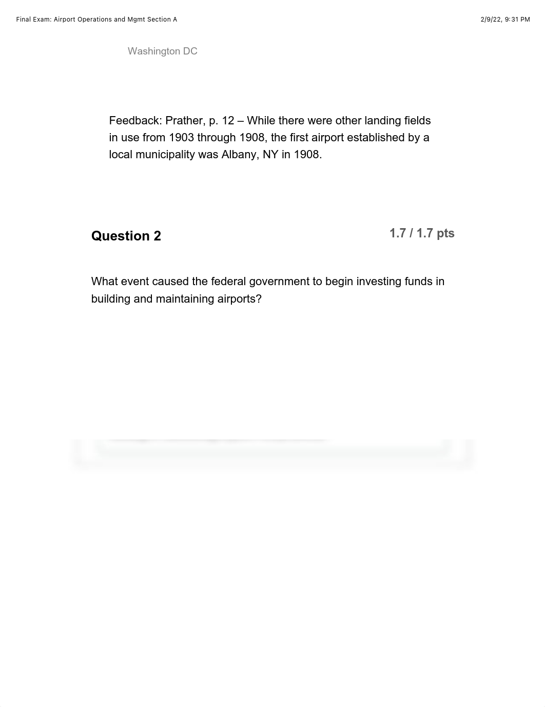 Final Exam: Airport Operations and Mgmt Section A.pdf_d70trp8tdvi_page2