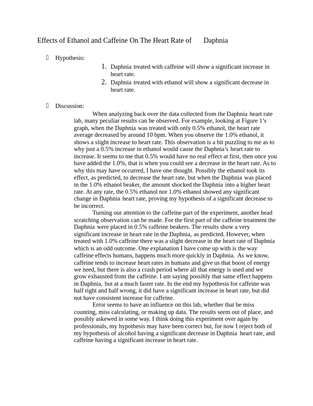 Effects of Ethanol and Caffeine On The Heart Rate of Daphnia_d71132cxadg_page1