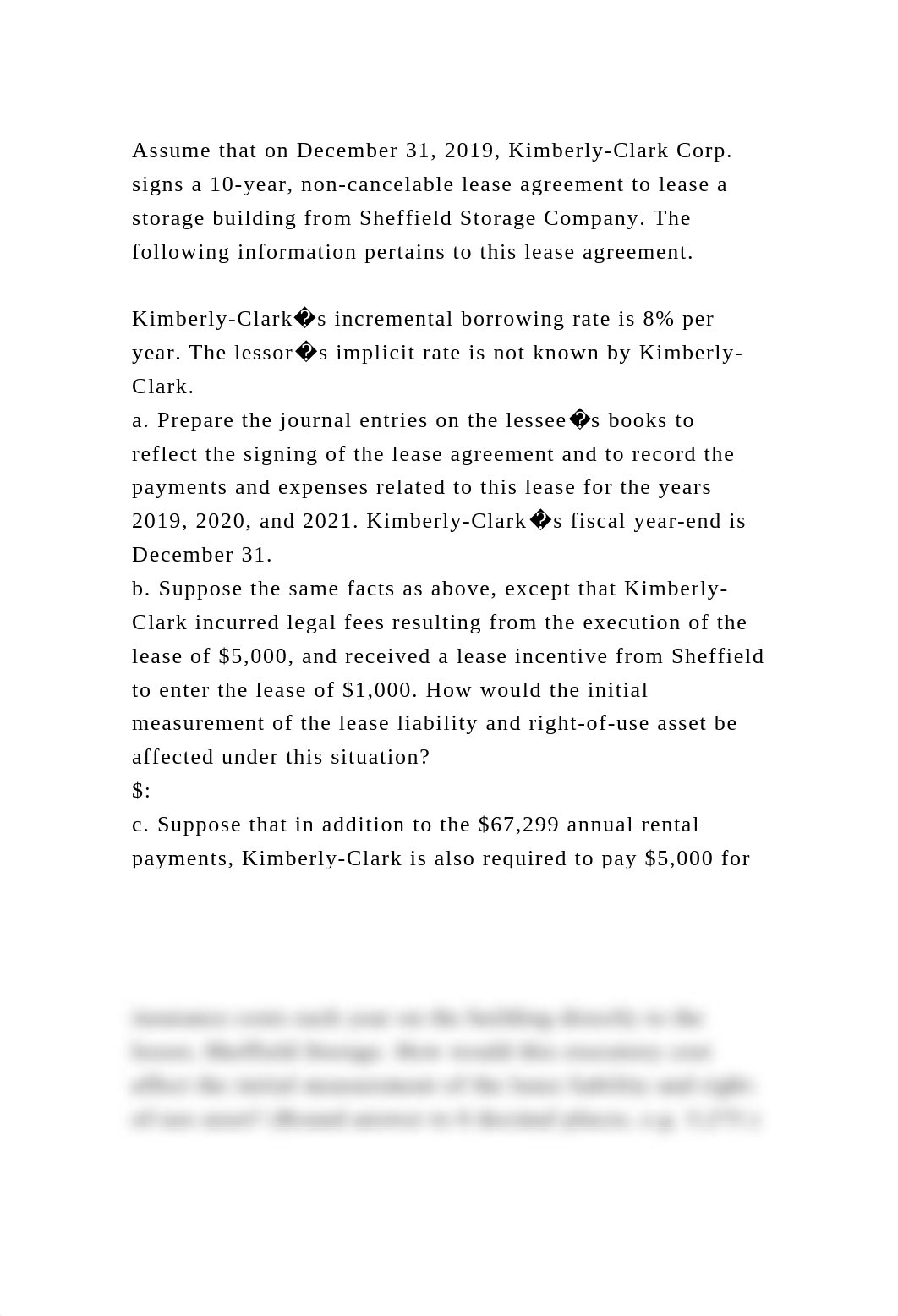 Assume that on December 31, 2019, Kimberly-Clark Corp. signs a 10-ye.docx_d716leia3t3_page2