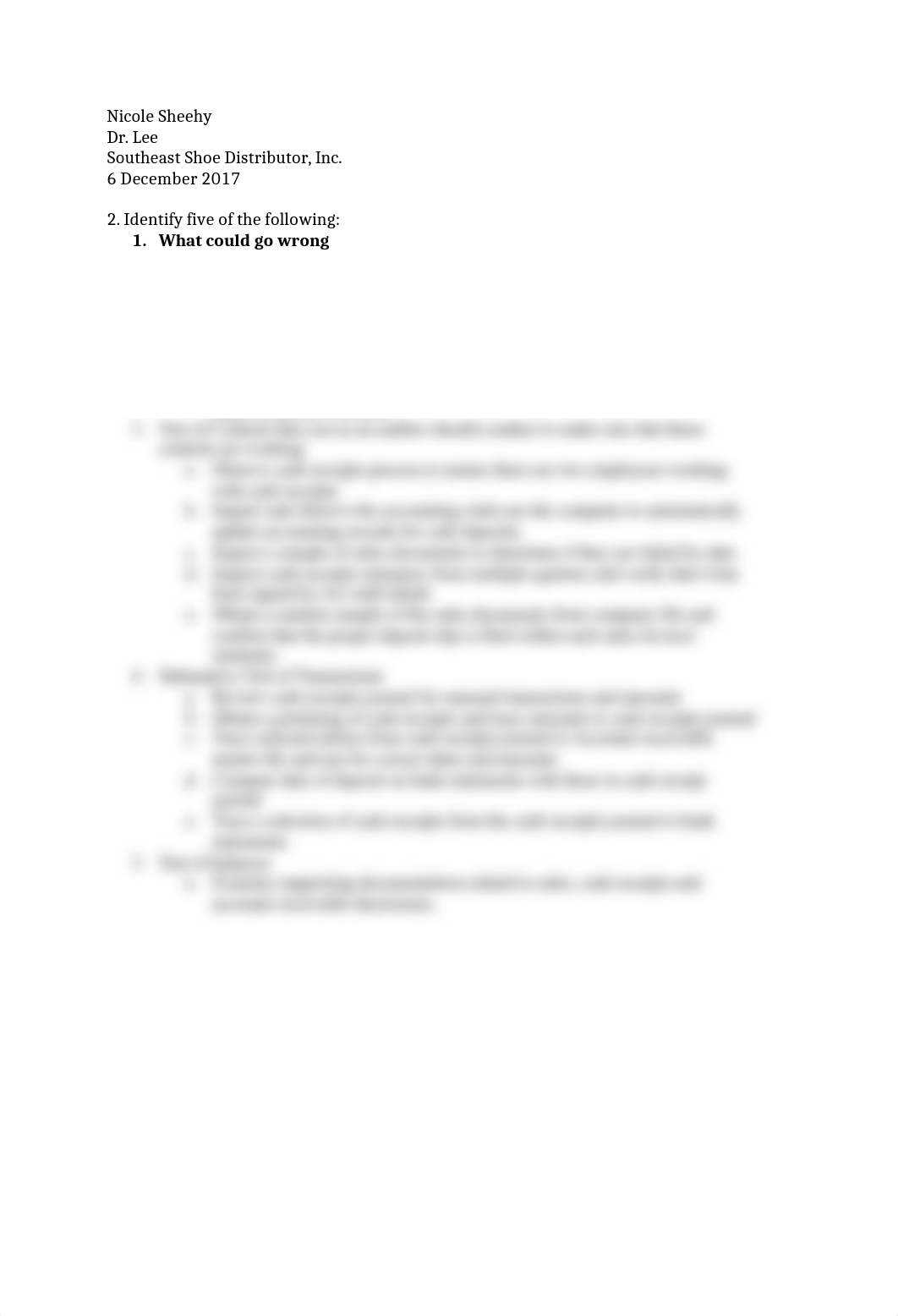 Auditing - Southeast Shoe Distributor.docx_d71fnvo65mt_page1