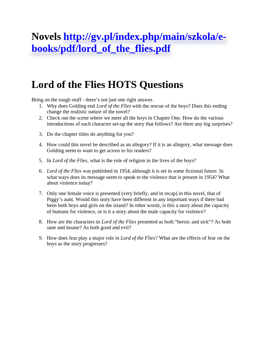 Lord of the Flies HOTS Questions.doc_d71h0ddhcah_page1