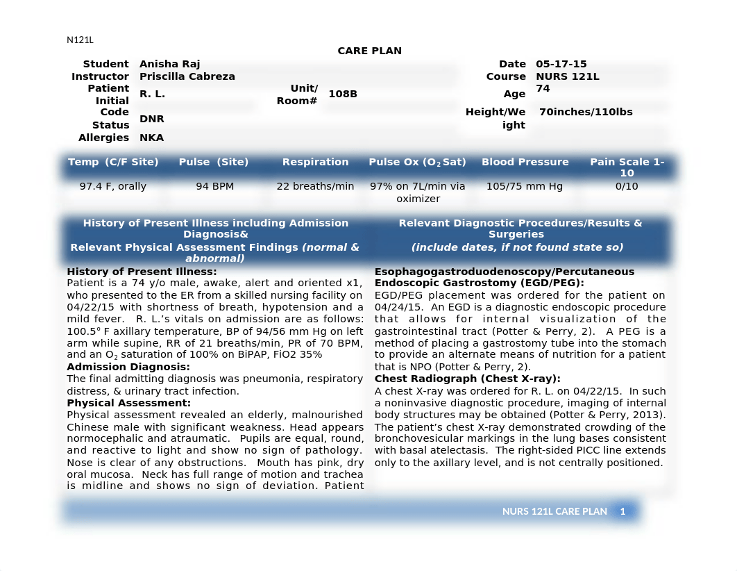 NURS 121L Care Plan.docx_d71hrwwbcpo_page1