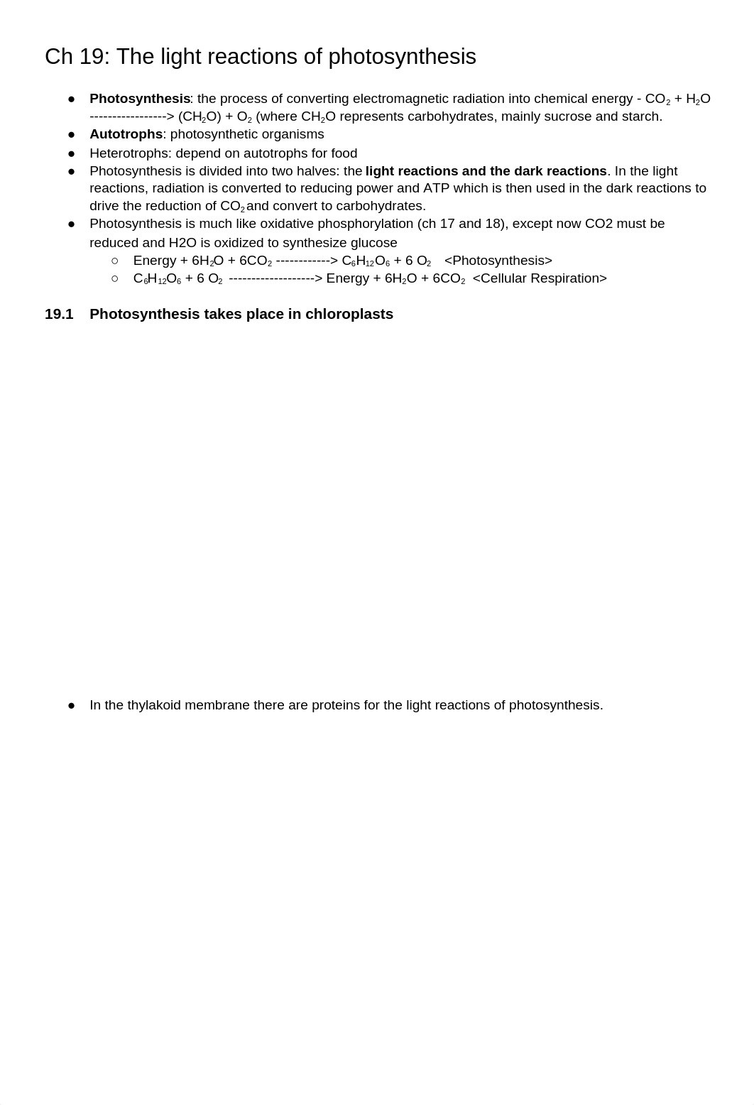 Biochem Ch 19: The light reactions of photosynthesis_d71iqyw875w_page1