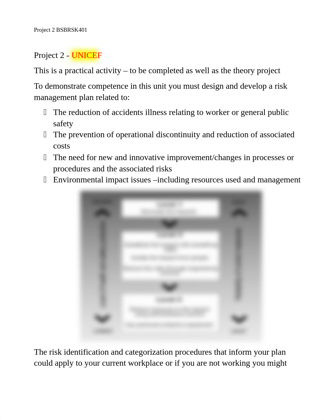 Risk assessment BSBRSK401 Part 2.docx_d71nz6oddgq_page1