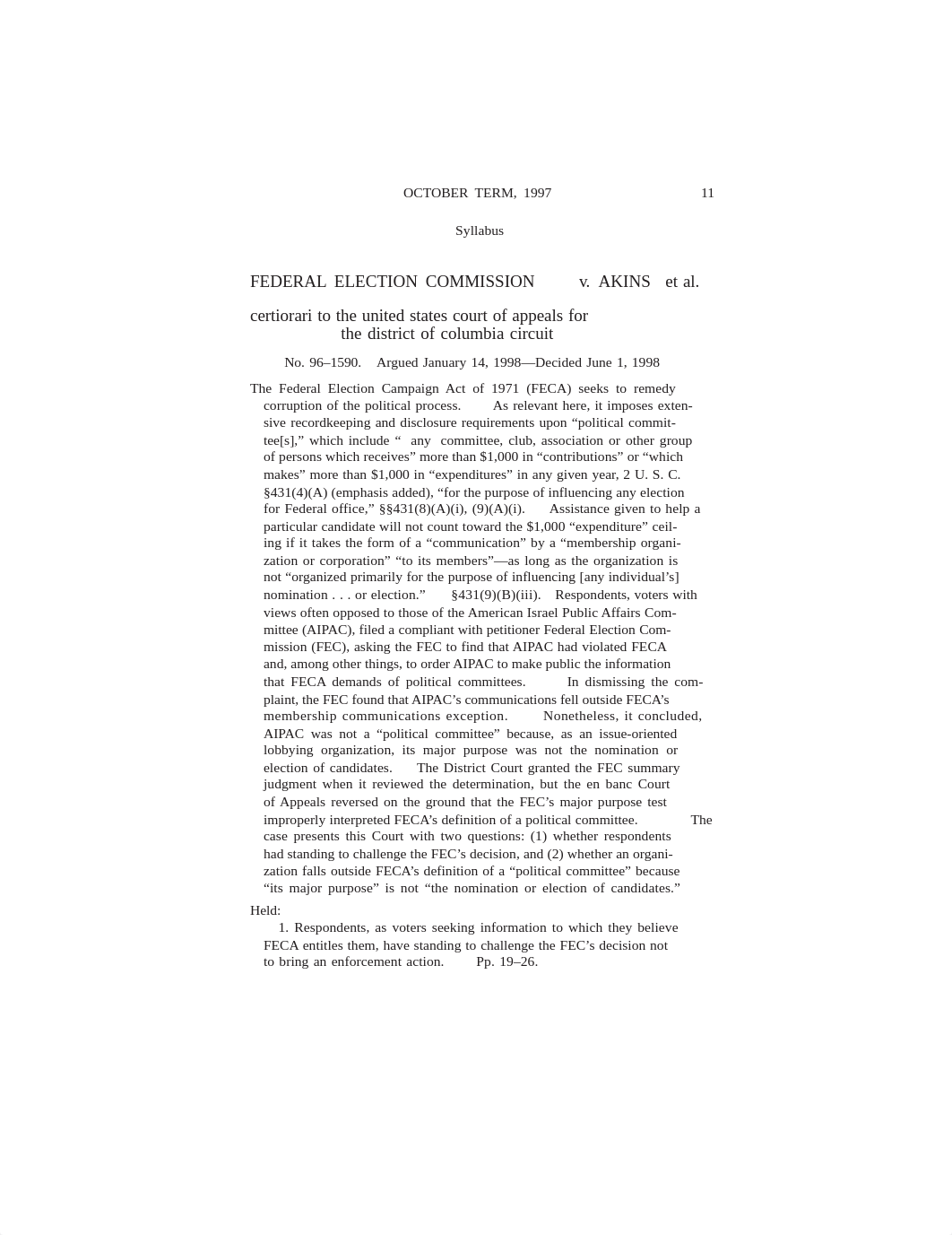 Federal Election Xommission v. Akins.pdf_d71pv691lt6_page1