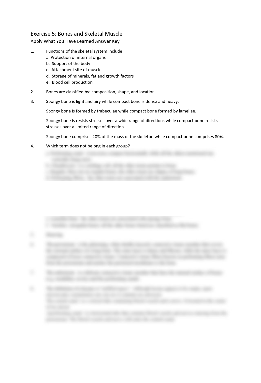 Ex 5 Skeletal System Bones and Skeletal Tissue Answer Key_d71v72vkjxx_page1