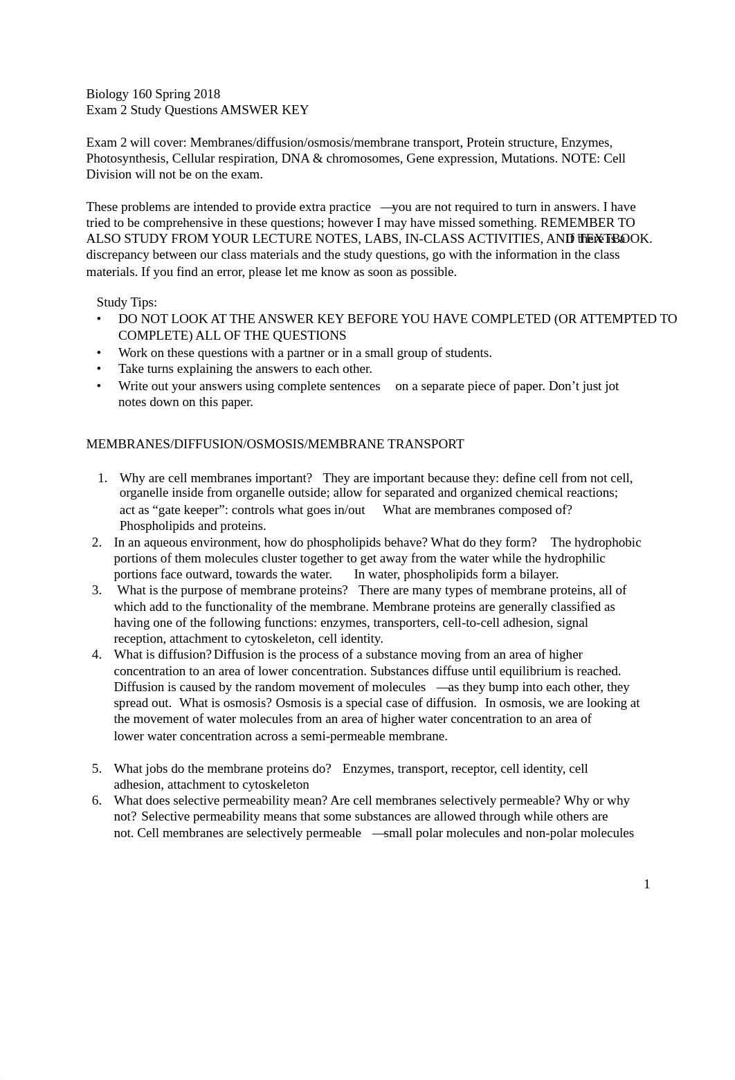 Exam 2 Study Questions KEY Spring 2018.pdf_d720gx6m5fy_page1