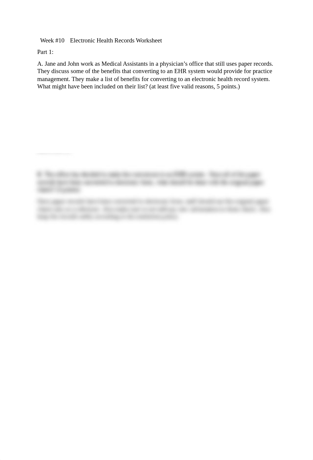 Assignment #10   Electronic Medical Records Worksheet.docx_d731vved57f_page1