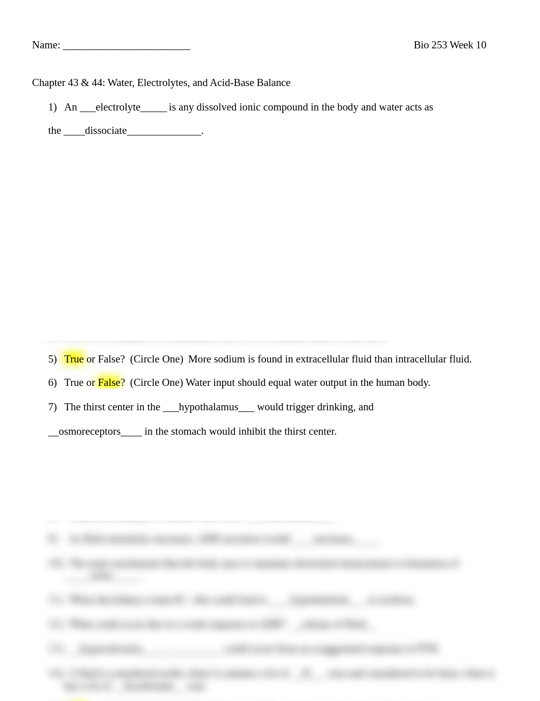 BIO253 Week 10 Fluid and Electrolytes.doc_d7344uwne2x_page1