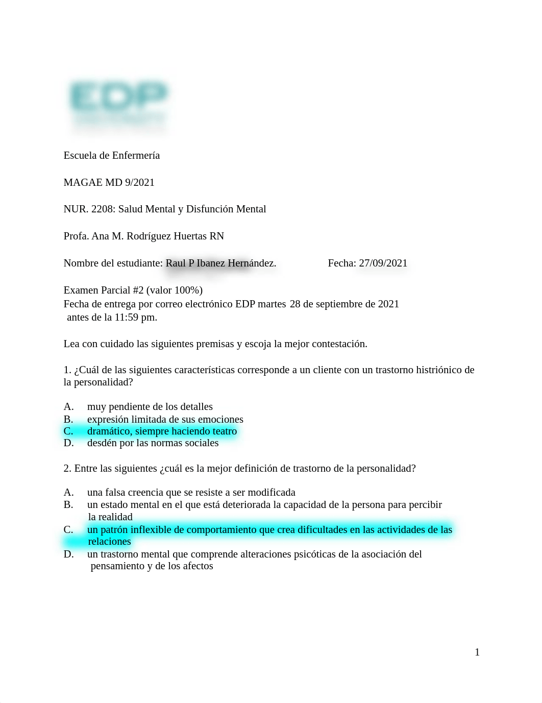 EXAMEN PARCIAL #2 .NUR 2208.Raul P Ibanez Hernandez.pdf_d73817jm6rg_page1