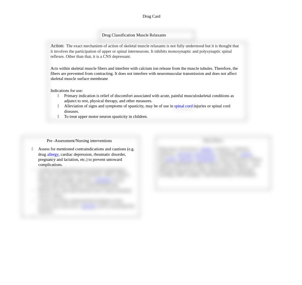 Drug Card ~ Muscle Relaxants.docx_d739vjh5jc6_page1
