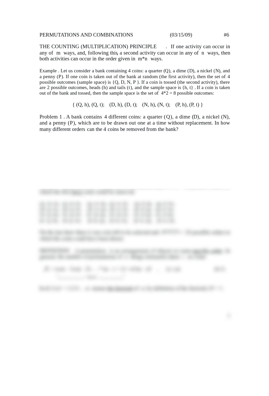 Handout_6 PERMUTATIONS AND COMBINATIONS_d73cdow554a_page1