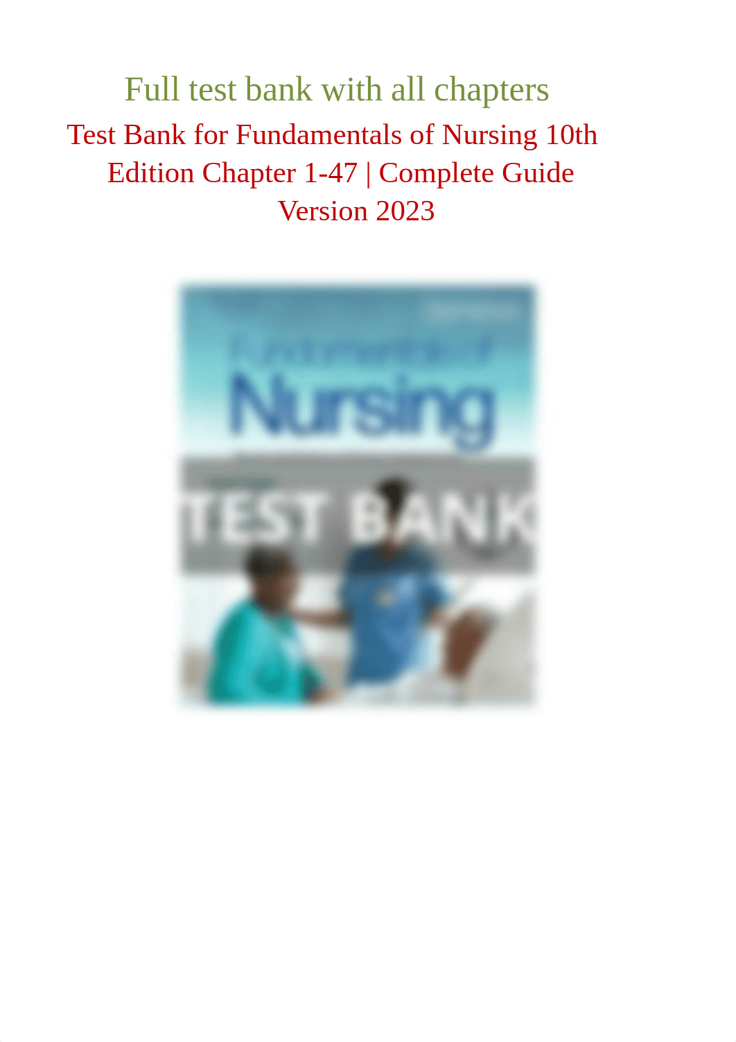 Fundamentals of Nursing Test Banks.pdf_d73eemk6hm1_page1