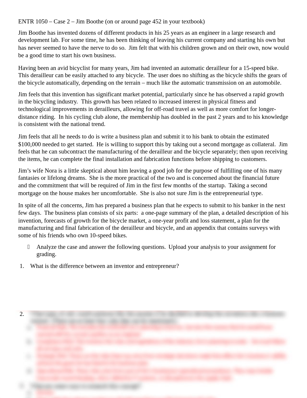 ENTR 1050 - Jim Boothe - Case 2.docx_d73jli78ekc_page1