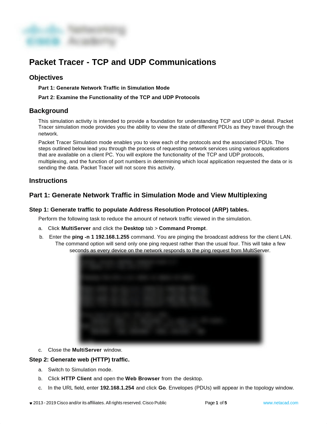 Kate Malhina 14.8.1-packet-tracer---tcp-and-udp-communications (1).pdf_d73lgbg823q_page1