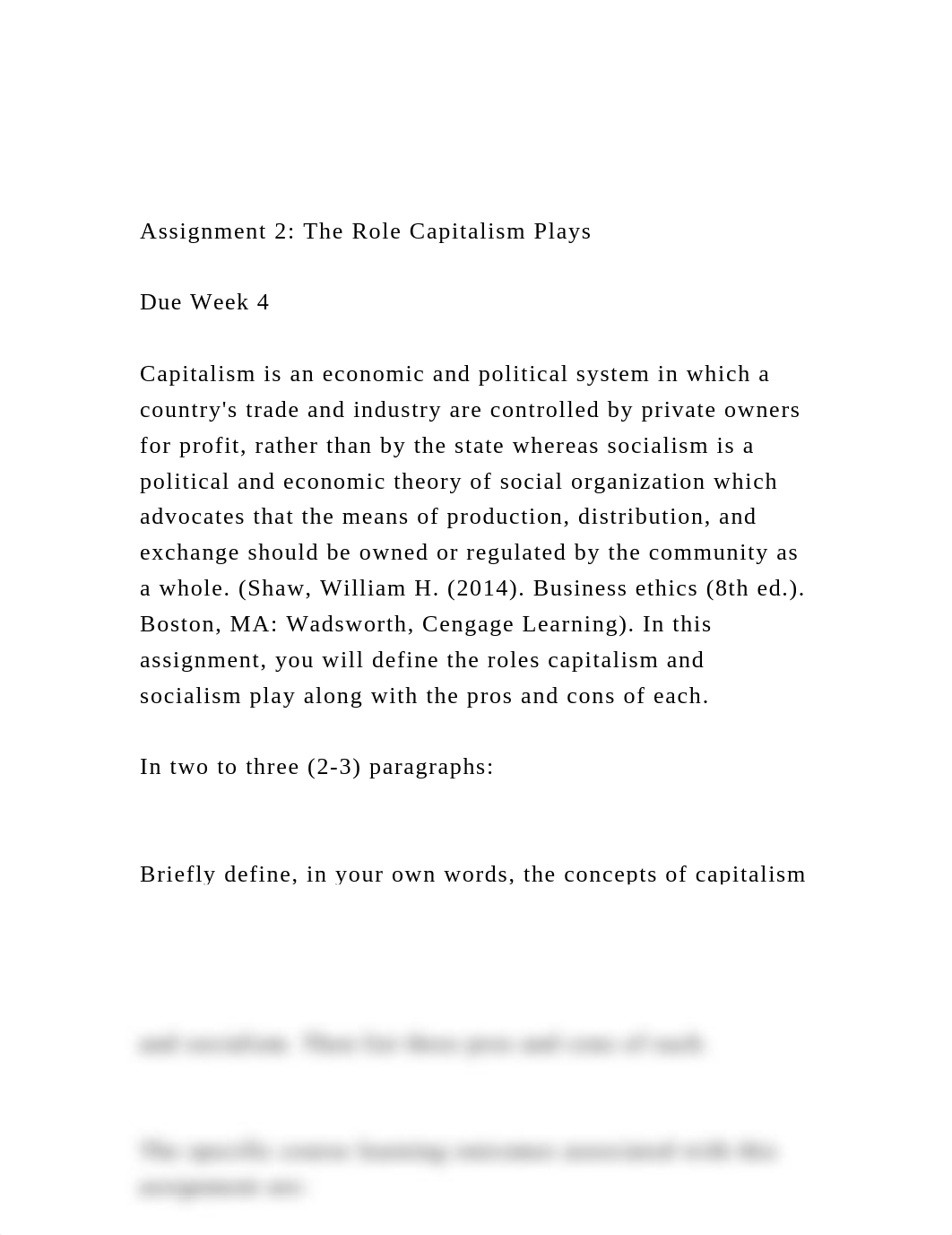 Assignment 2 The Role Capitalism PlaysDue Week 4 Capita.docx_d73mwwy0lj6_page2