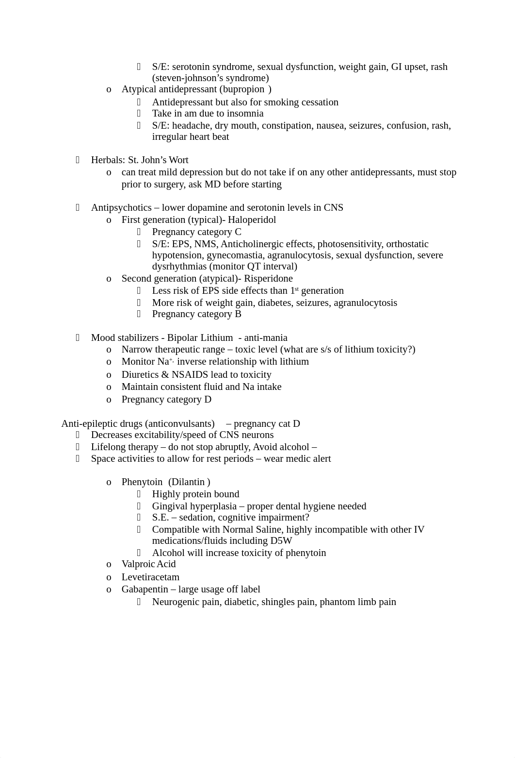 Nursing Pharmacology Exam 4 Study Guide Fall 2020.docx_d73wn2u3qoa_page2