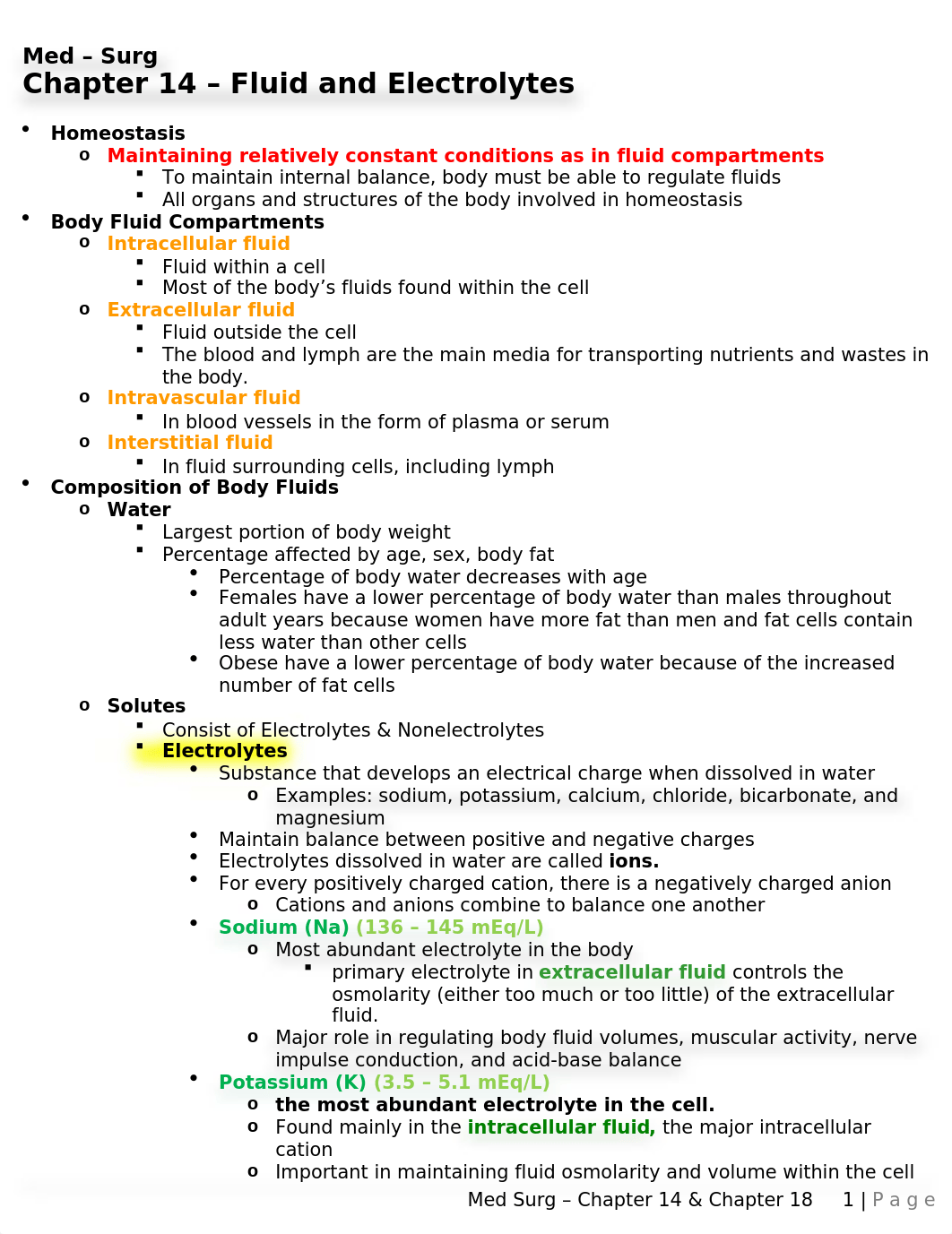 Med Surg Outline - Chapter 14 & Chapter 18.docx_d746a09nz3j_page1