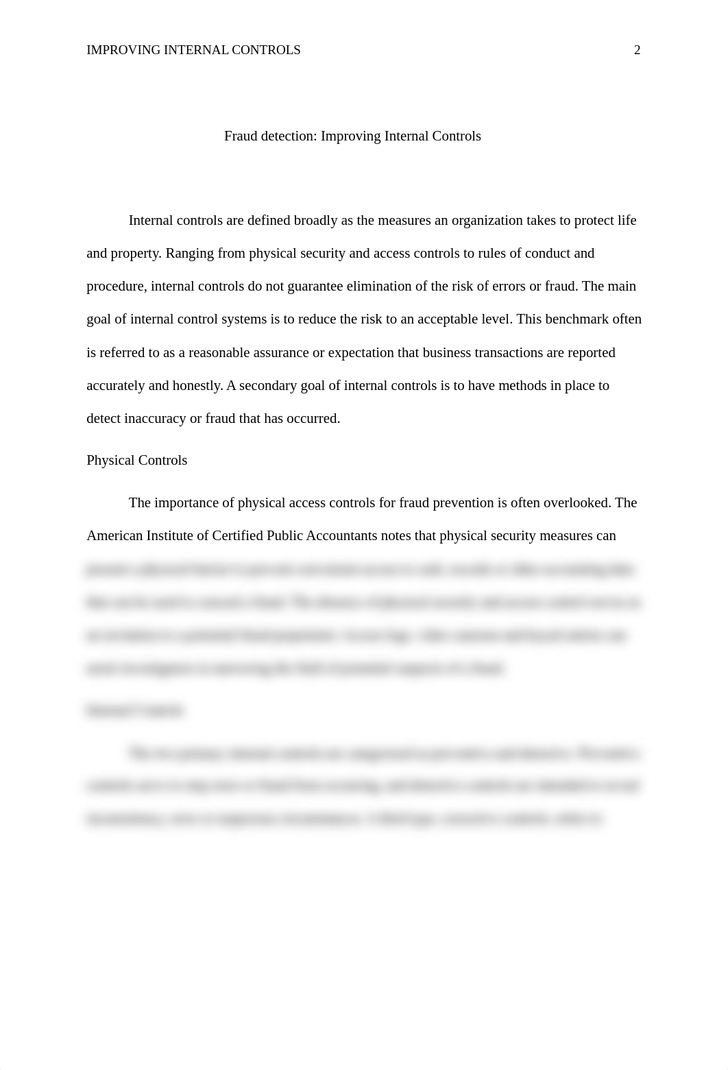 Fraud detection Improving Internal Controls.docx_d74dhjft4ao_page2