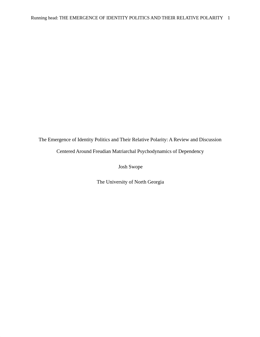 The Emergence of Identity Politics and Their Relative Polarity.docx_d74l42hbjt2_page1