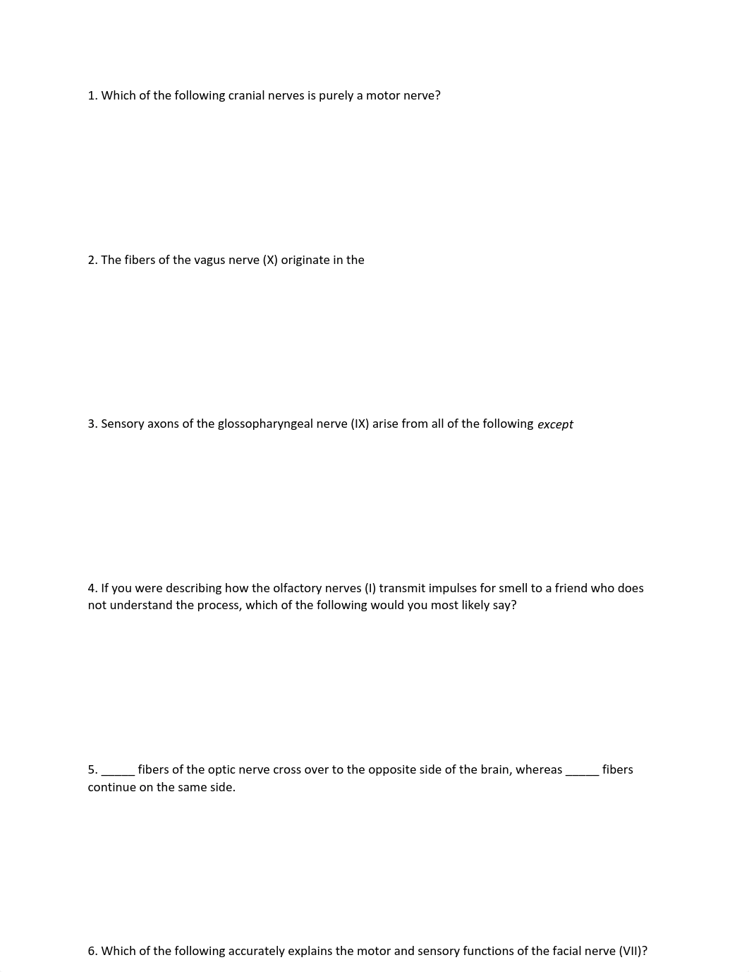 Visible Body- Cranial Nerves Multiple Choice Quiz 3 (graded quiz).pdf_d74salxe9ct_page1