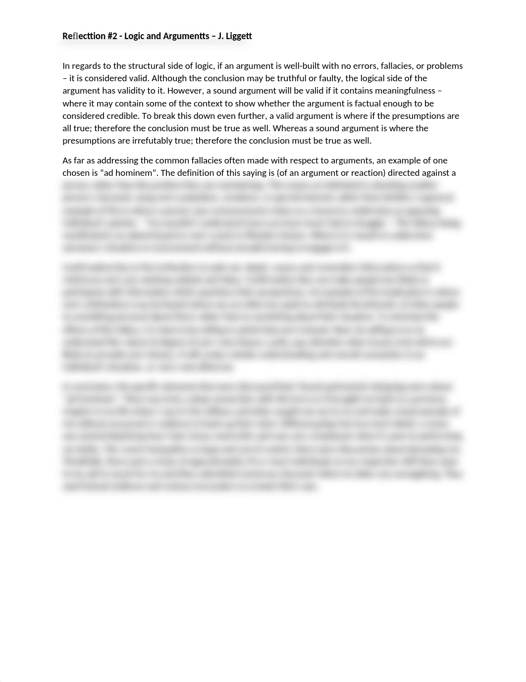 Reflection #2 - Logic and Arguments - J. Liggett.docx_d74w87z6wq3_page1