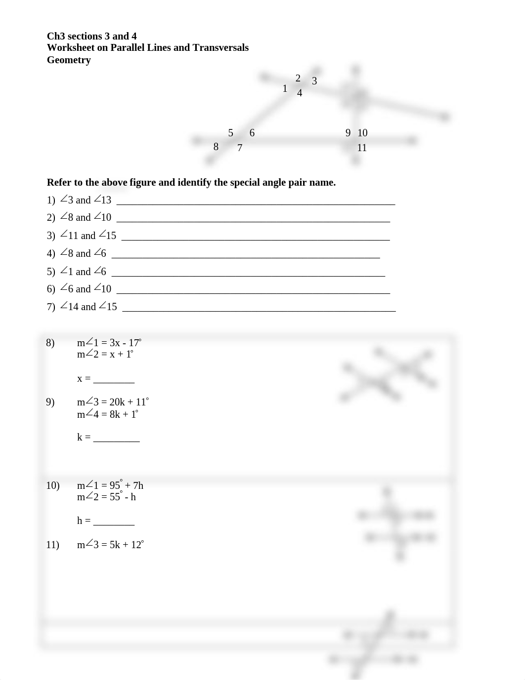 Worksheet on Parallel Lines and Transversals.doc_d74yybj1sij_page1