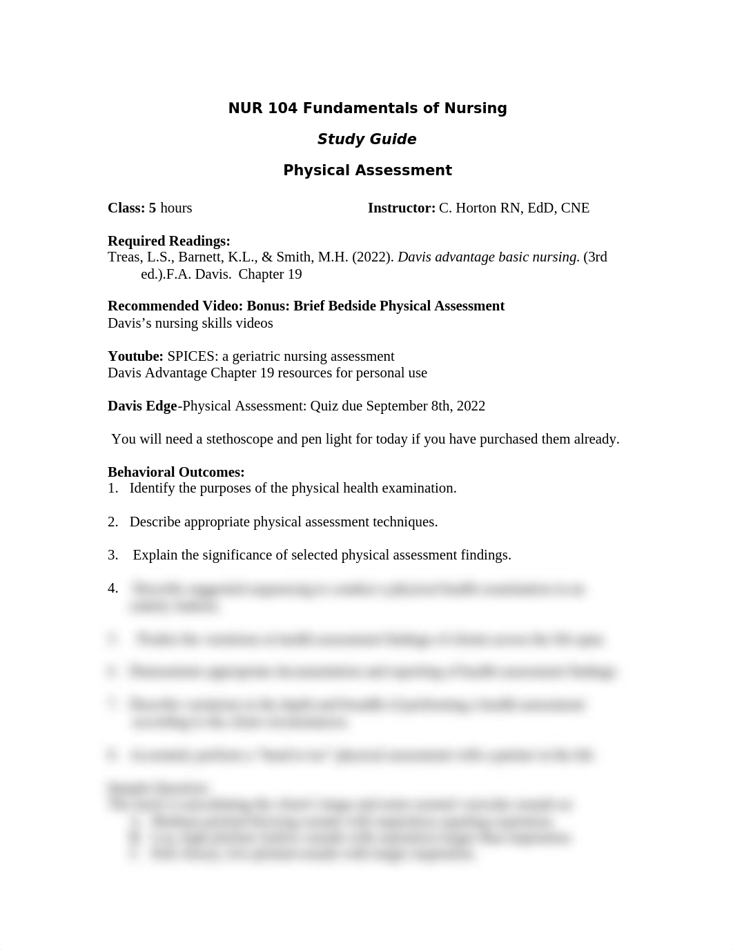 N104 Physical Assessment Study Guide.doc_d753o3zdq0i_page1