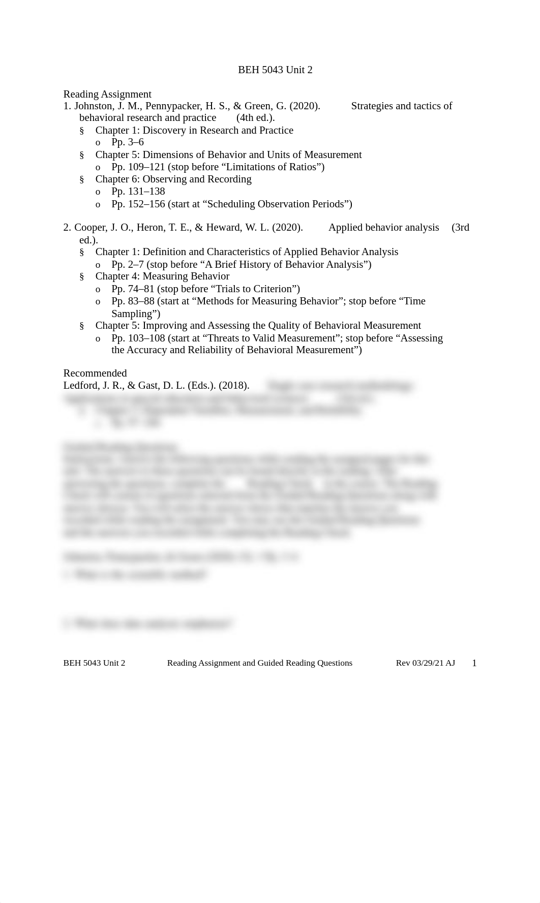 BEH 5043 Unit 2 Reading Assignment and Guided Reading Questions.pdf_d756cuvoob7_page1