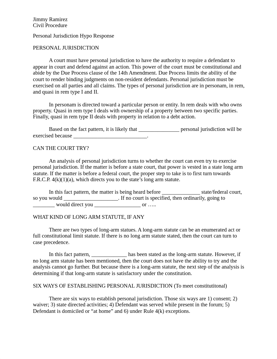 Personal Jurisdiction Hypo Response_RAJ.docx_d75hx54aste_page1