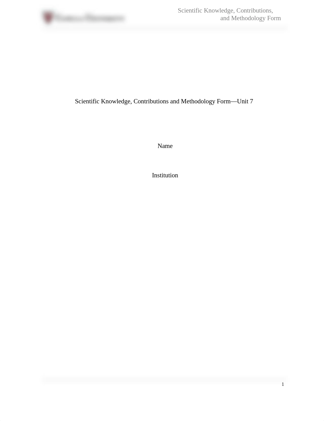 Scientific Knowledge, Contributions,
and Methodology Form
Scientific K_d75otbneo45_page1