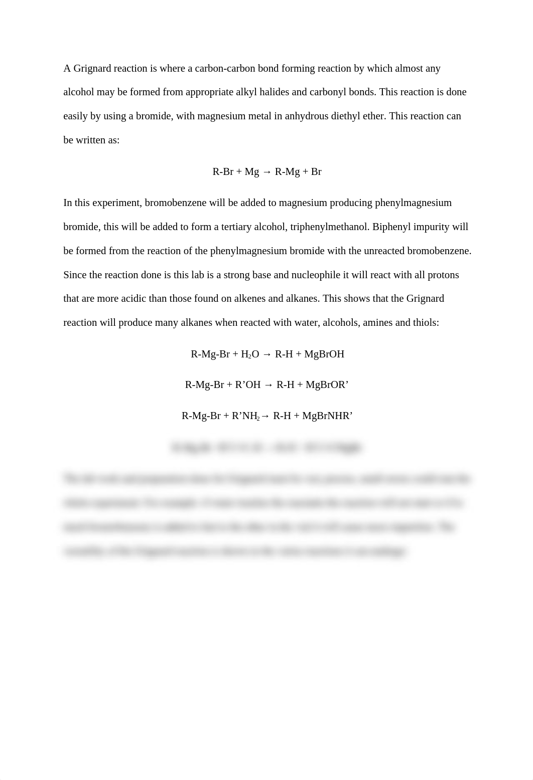 Grignard Synthesis of Triphenylmethanol and Benzoic Acid Lab.docx_d760d41klc2_page2