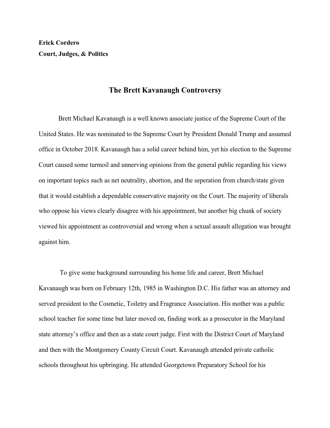 Brett Kavanaugh Research Paper-2.pdf_d762zkcqz47_page1