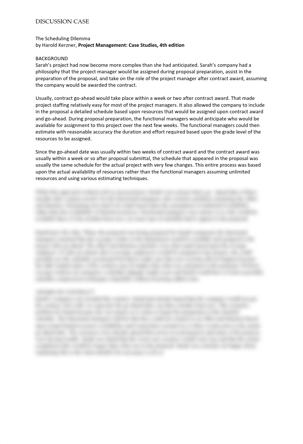 CASE DISCUSSION - The Scheduling Dilemma.pdf_d76a4cq088z_page1