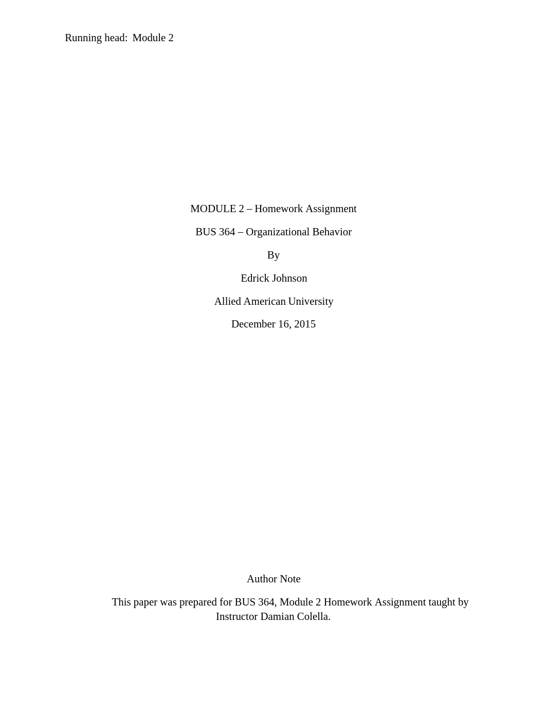 Module 2 - BUS 364 - Organational Behavior_d76v6y907bm_page1