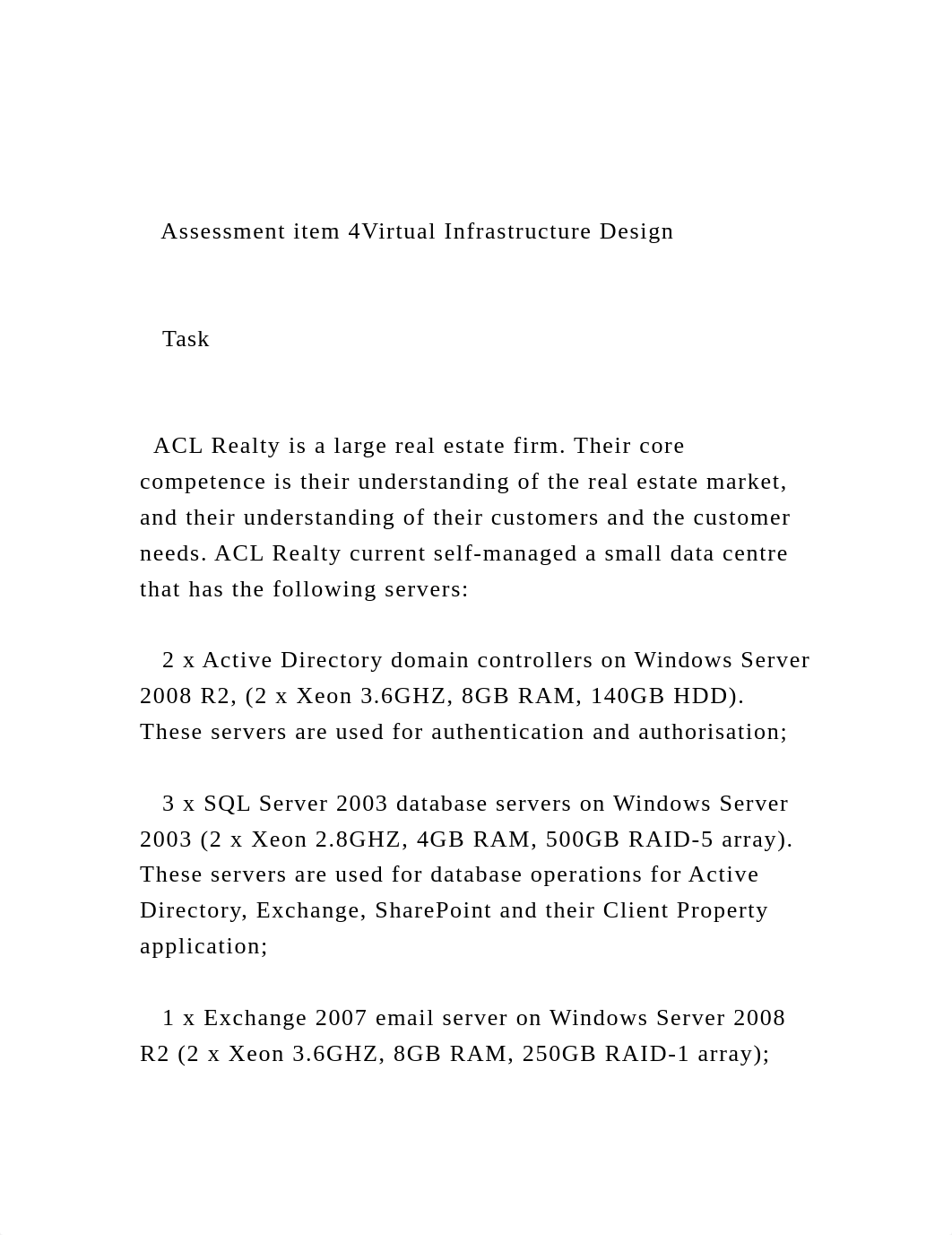 Assessment item 4Virtual Infrastructure Design     Task  .docx_d7729ui31g4_page2